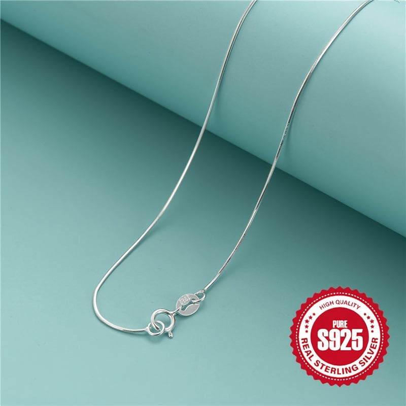 Sterling Silver Dainty Chain Necklace