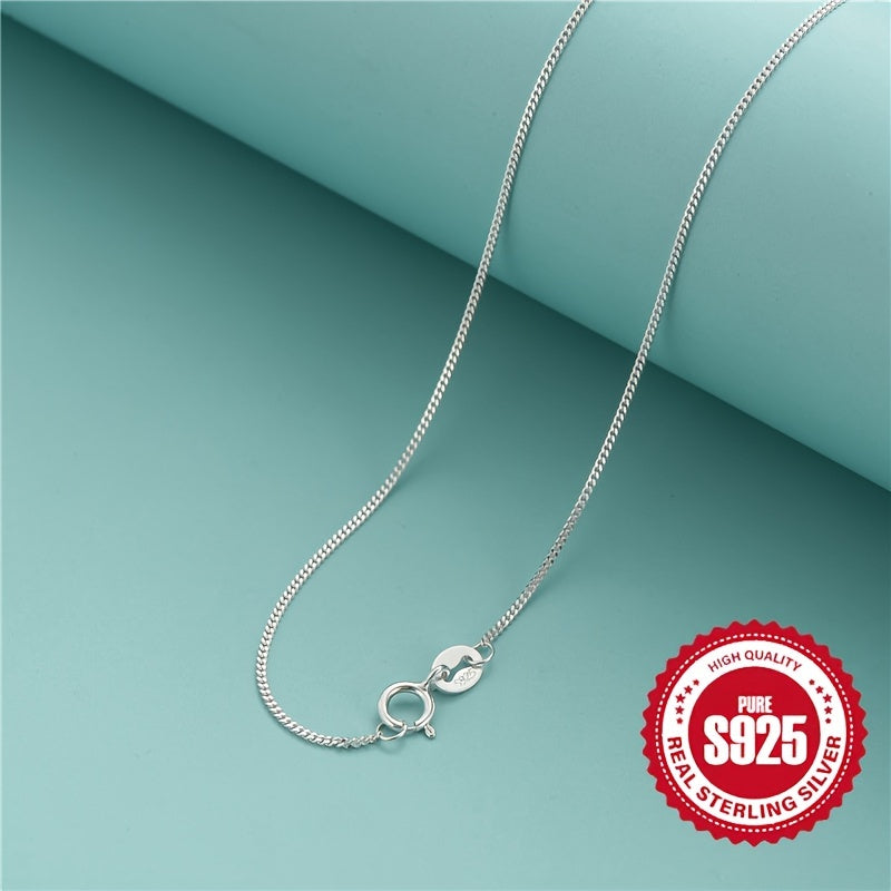 Sterling Silver Dainty Chain Necklace