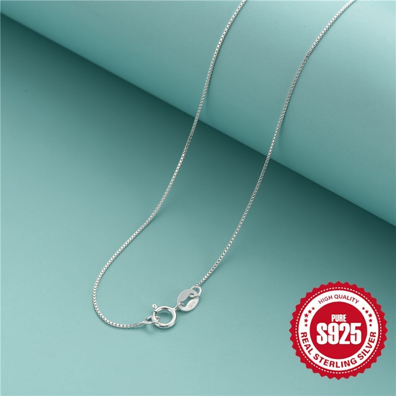 Sterling Silver Dainty Chain Necklace