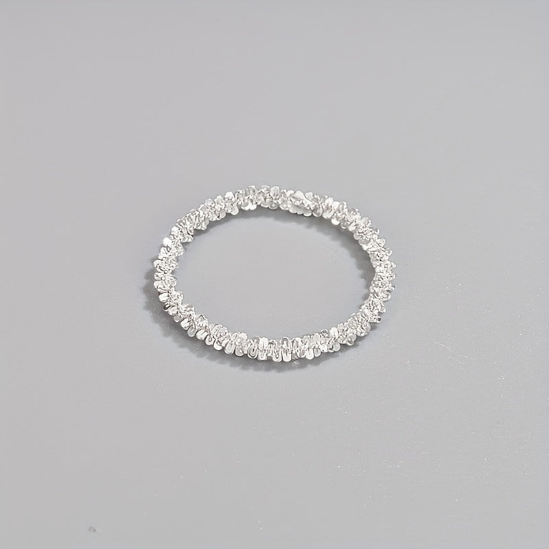 Silver Narrow Ring 18k Gold Plated