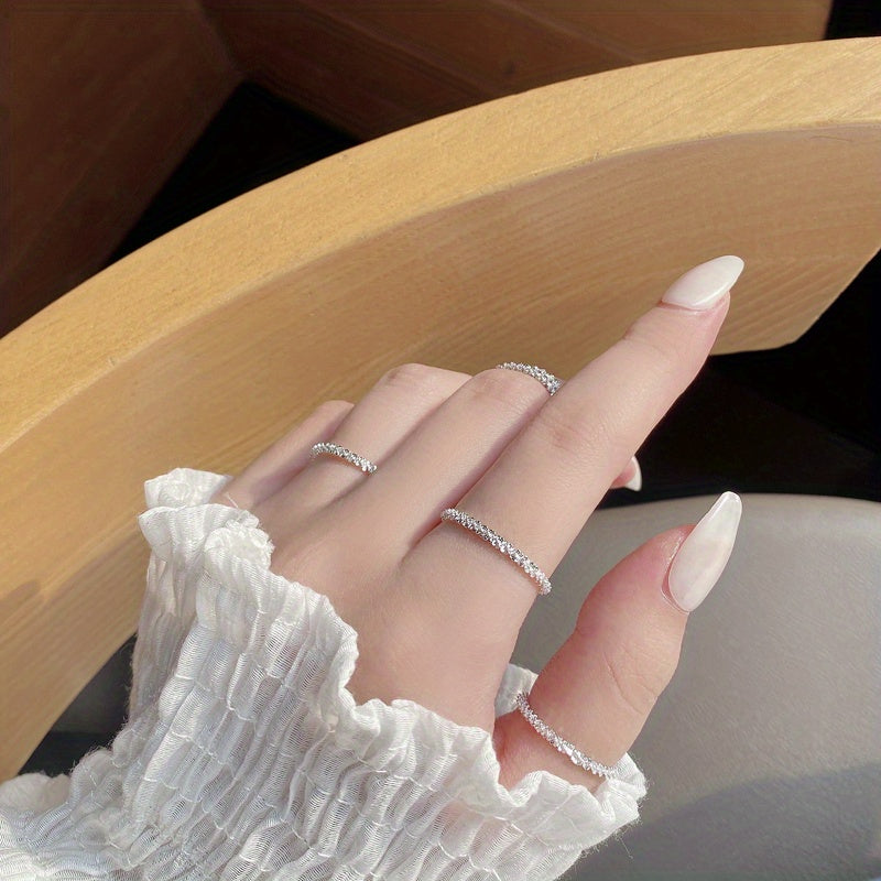 Silver Narrow Ring 18k Gold Plated